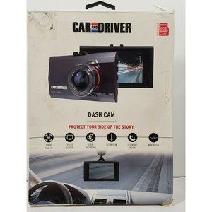 Car and Driver Dash Cam Ultra HD W/ 8GB MicroSD 2.2" Display Black